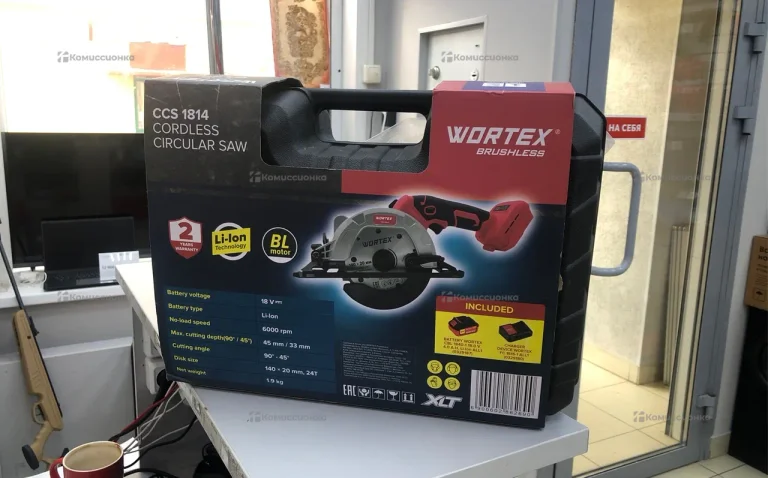 аккумуляторная циркулярная wortex ccs 1814 all1