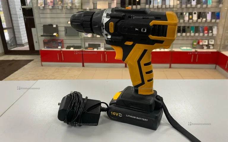 Аккумуляторная дрель-шуруповерт Deko DKCD16FU-Li