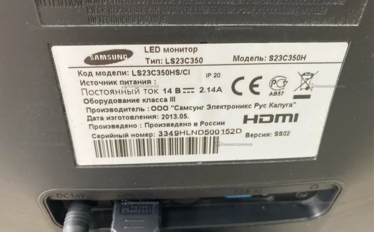 Монитор Samsung LS23c350