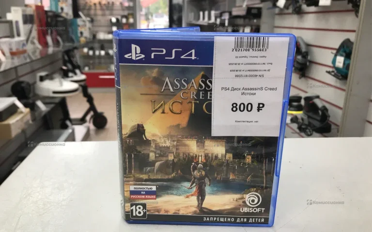 PS4 Диск AssassinS Creed Истоки