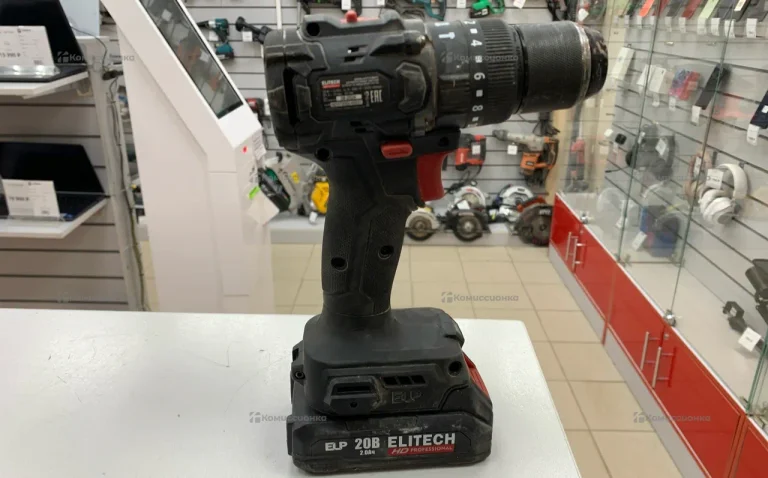 Дрель-шуруповерт Elitech CD 20ISL2