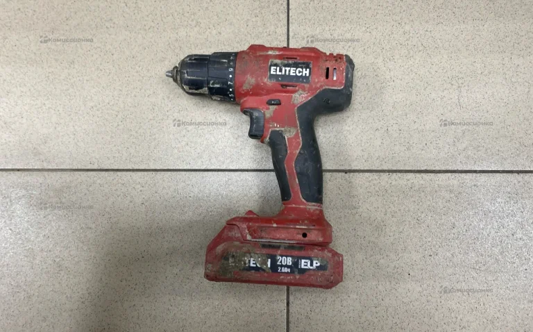 Дрель-шуруповерт Elitech ДА 20-2CЛ