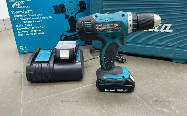 Дрель-Шуруповерт Makita DDF453