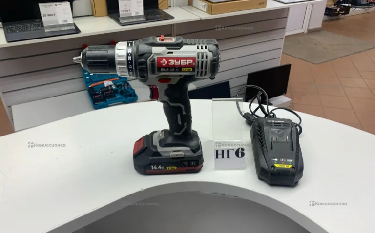 Дрель-шуруповерт ЗУБР ДШЛ-141