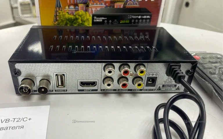 Цифровая ТВ приставка  12