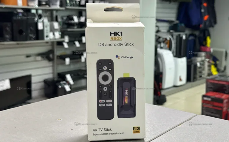 Цифровая ТВ приставка  HK1 D8 androidTV Stick