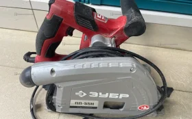 Купить Циркулярная пила Зубр пила погружная ПП-55H б/у , в Москва и область Цена:4900рублей