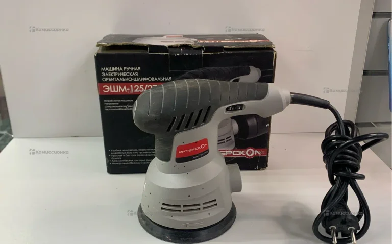 Эксцентриковая шлифмашина Интерскол ЭШМ-125/270Э