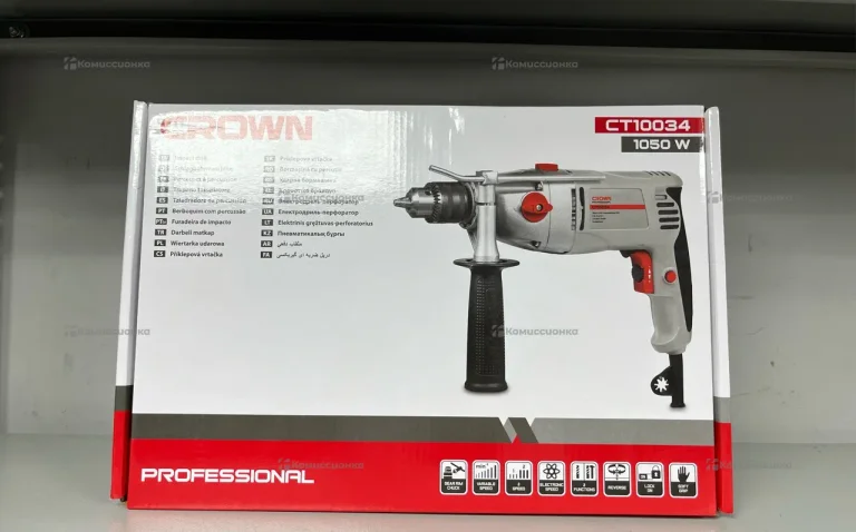 Ударная дрель CROWN CT10052