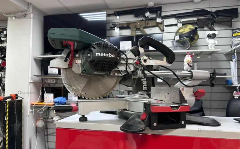 Торцовочная пила METABO KGS 254 M, 1800Вт, 254мм [