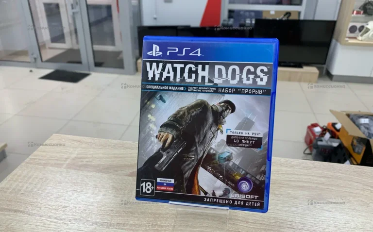 PS4. Диск Watch Dogs 1.
