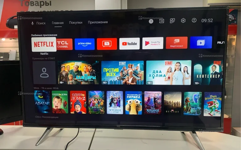 Телевизор TCL телевизор tcl 43p617