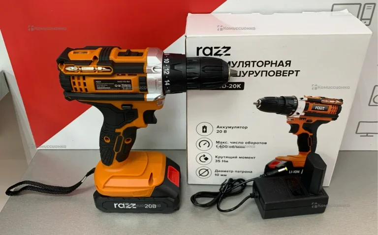 Шуруповерт Razz CD-20K