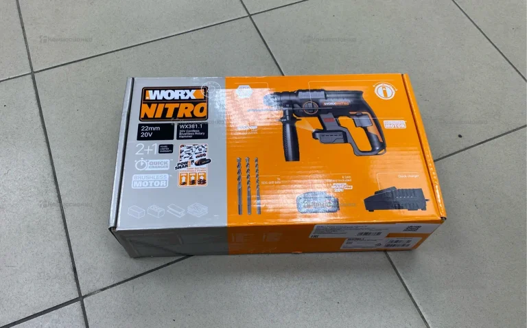 Перфоратор аккумуляторный Worx WX381.1