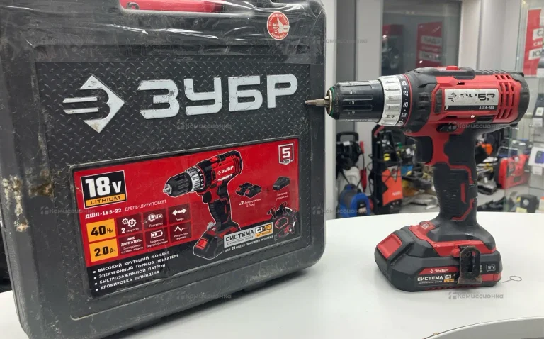 Шуруповерт Зубр дшл 185-22