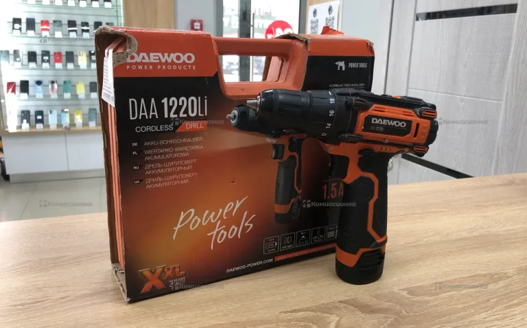 Дрель-шуруповерт Daewoo Power Products DAA 1220Li