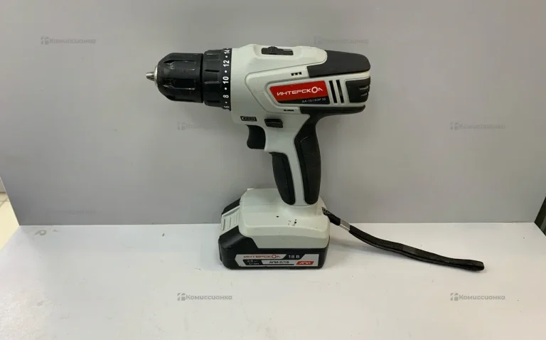 Дрель-шуруповерт Интерскол ДА-10/18ЭР