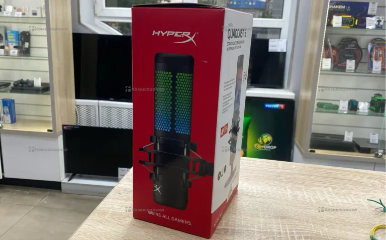 Микрофон hyperx quadcast s