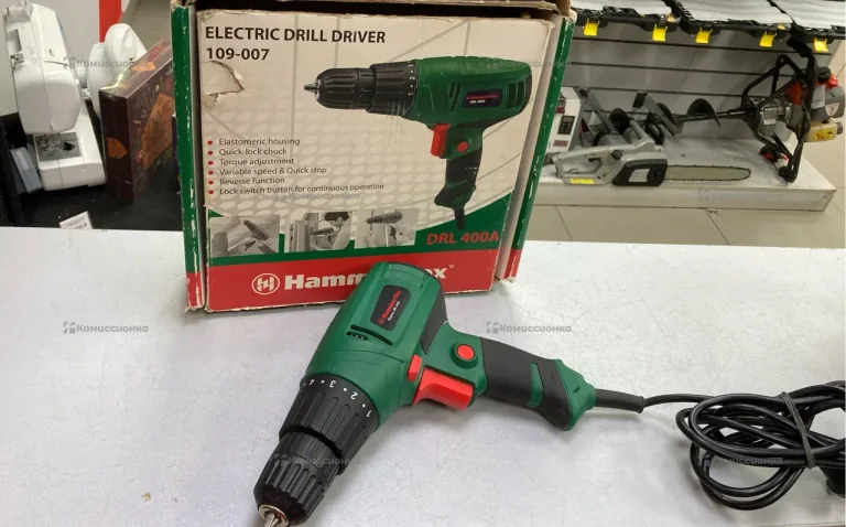 Сетевой шуруповерт Hammer DRL400A