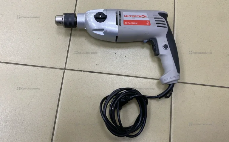 Дрель Интерскол ДУ-16/1000ЭР
