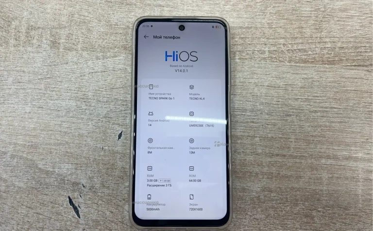 Tecno Spark Go 1 3/64 ГБ