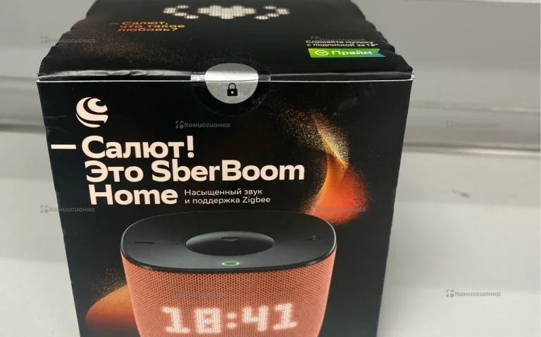 Колонка  салют sberboom home