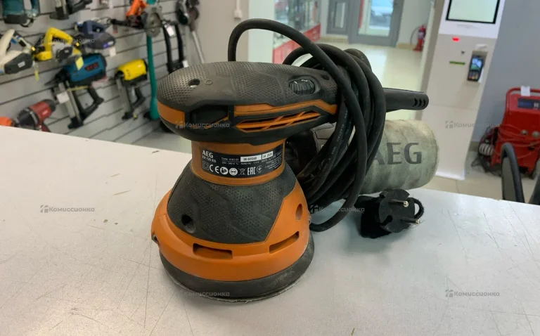 Эксцентриковая шлифмашина AEG EX 125 ES