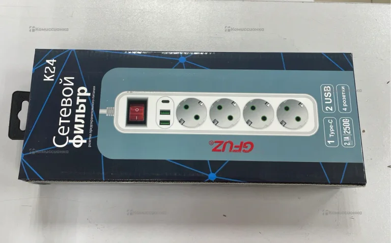 Сетевой фильтр gfuzf k24 4 розетки