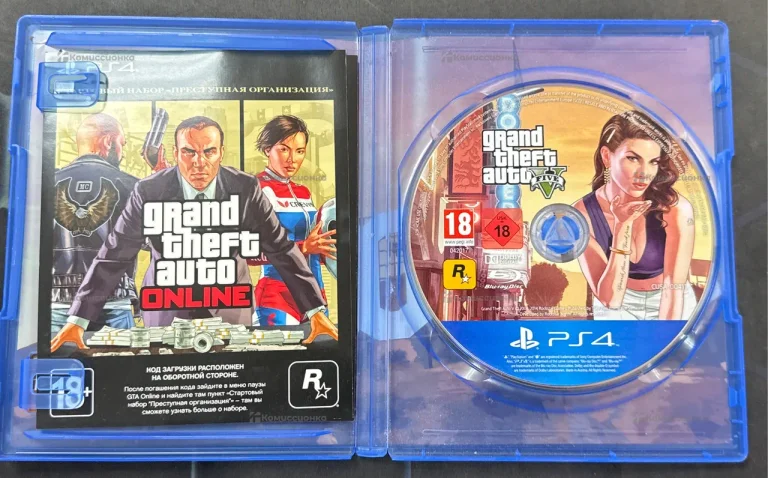 PS4. Диск GTA5