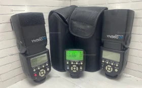 Купить Набор из двух вспышек Yongnuo YN560 lV б/у , в Екатеринбург Цена:5990рублей