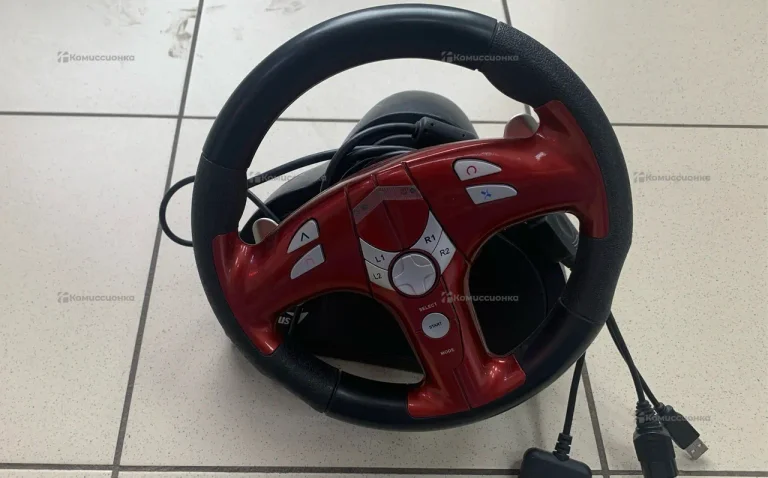 Игровой руль Genius Trio Racer FF