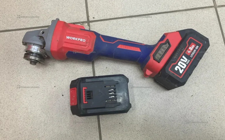 УШМ аккумуляторная WorkPro WP392004