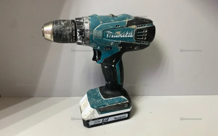 Дрель-шуруповерт makita DF457DWE