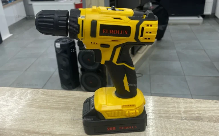 Аккумуляторная дрель-шуруповерт Eurolux ДА-20/2Li