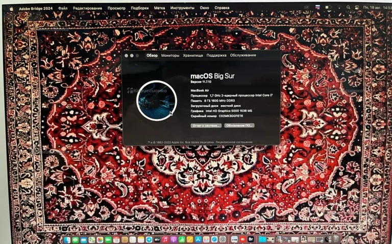Ноутбук Apple Macbok air 13 2013 A1466 i7