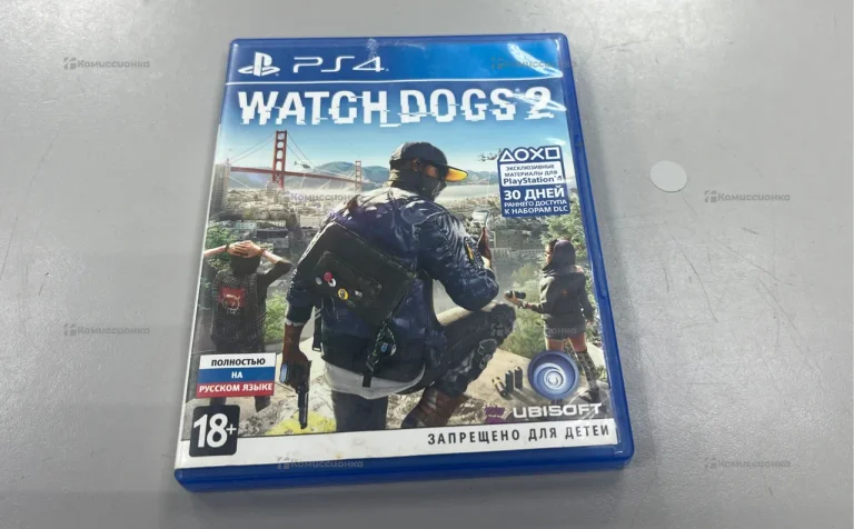 PS4 диск Watch Dogs 2