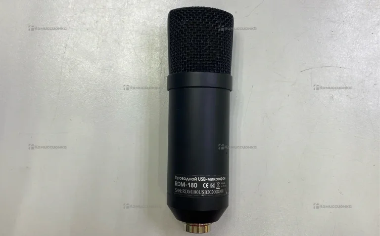 Настольный проводной USB микрофон RITMIX RDM-180