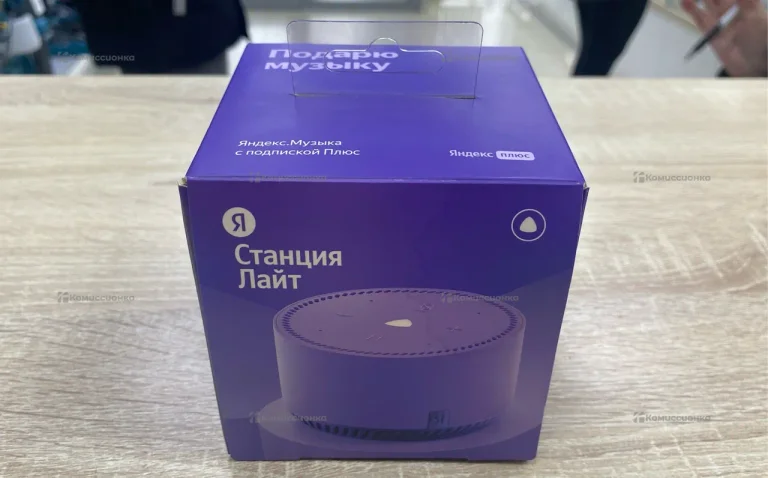 Колонка Яндекс Станция Лайт