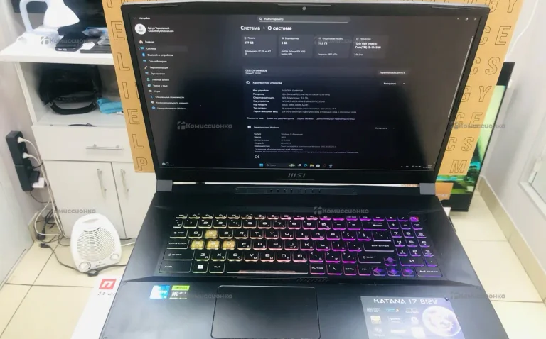 Ноутбук  Msi katana 17 B12V