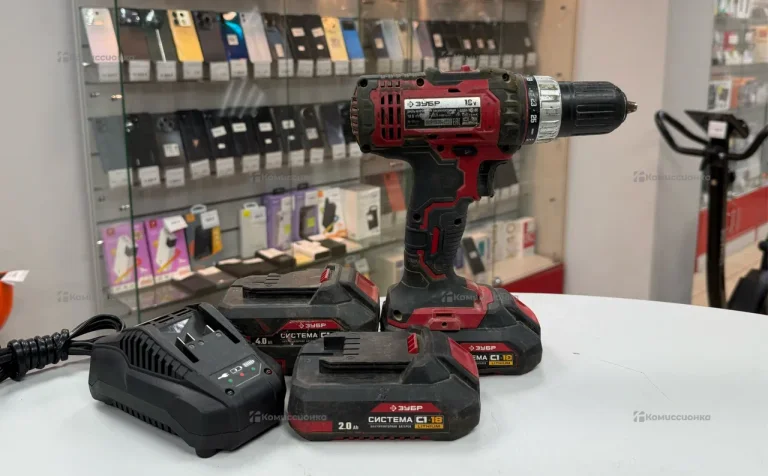 Аккумуляторная дрель-шуруповерт ЗУБР ДШЛ-185-22