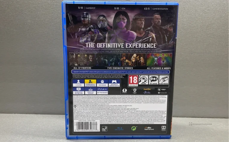 PS4. Диск Mortal Kombat 11 Ultimate