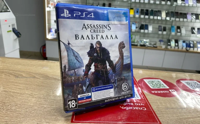 диск PS4 Assasins Вальгалла