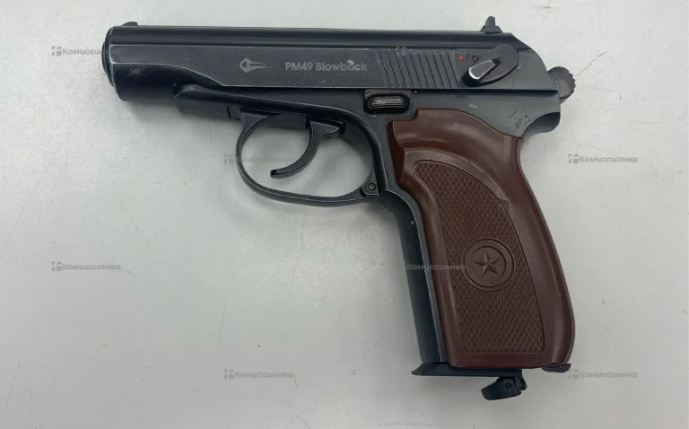 Пневматический пистолет PM49 BLOWBACK