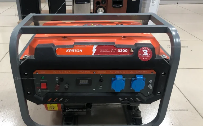 Бензогенератор Кратон GG-3300