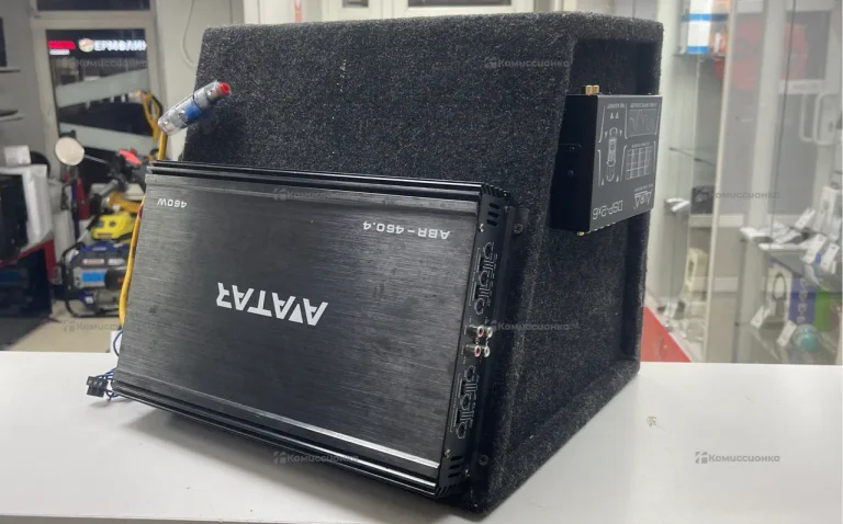 Сабвуфер молот 12 радиус   в сборе с процессором а