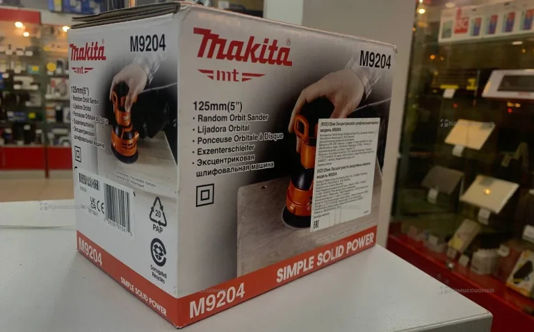 Эксцентриковая шлифмашина makita M9204