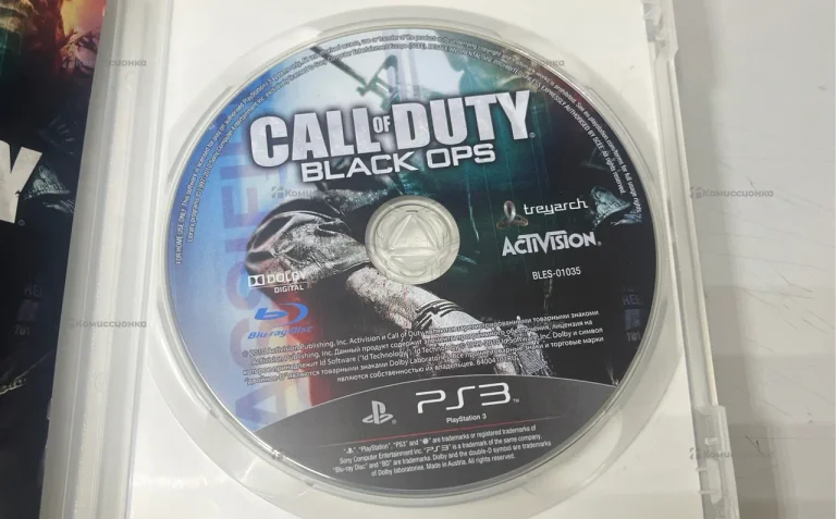 Диск ps3 Call of Duty Black Ops