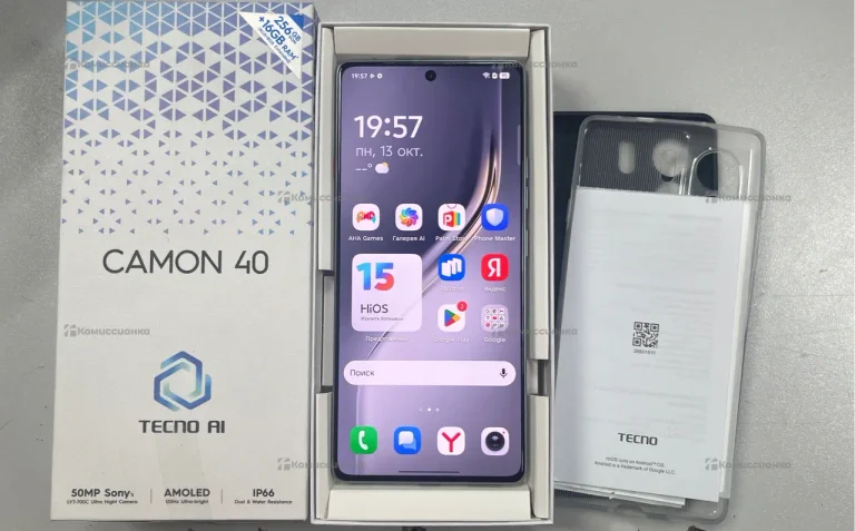 Tecno Camon 40 8/256 ГБ