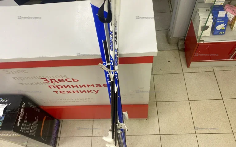 Лыжи детские matrix с палками