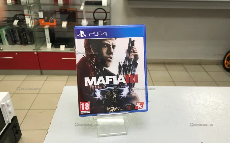 PS. диск на ps4 mafia 3